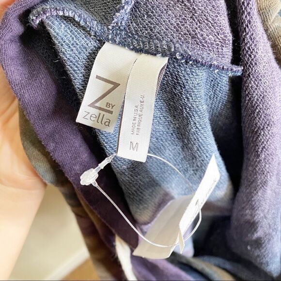 Zella Sweatshirt Tie Dye Crop Hoodie Medium - Picture 7 of 9